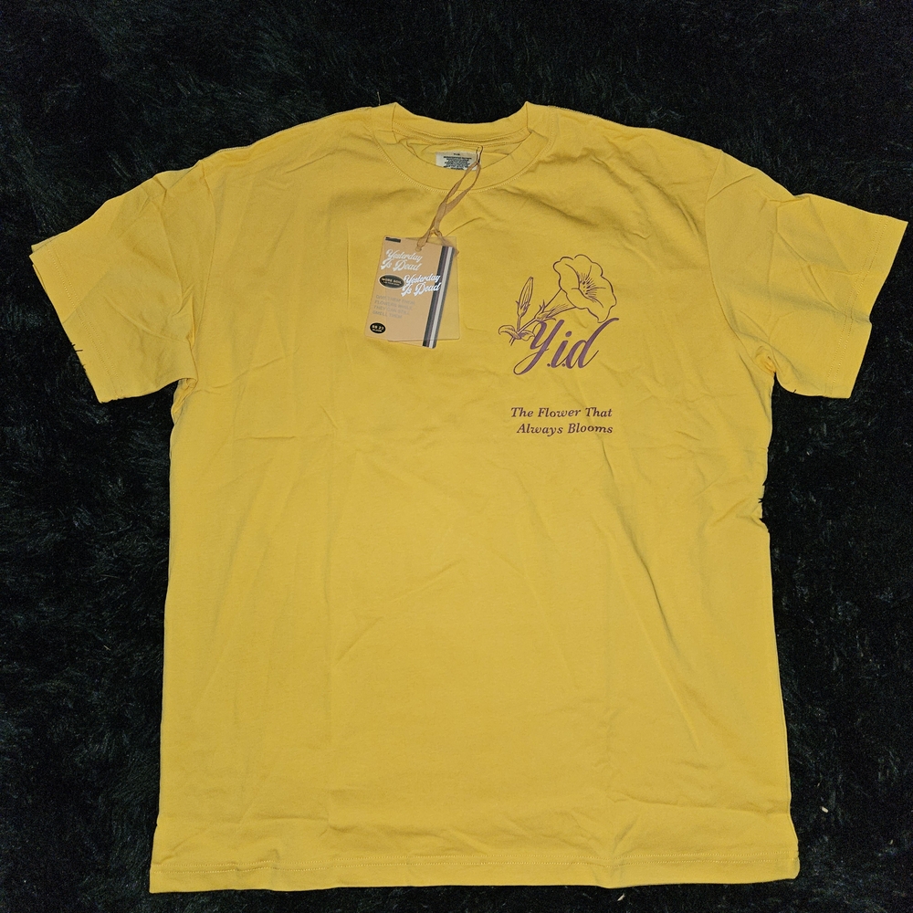 NEW XL Yesterday is Dead 'The Flowers That Always Bloom' Tee